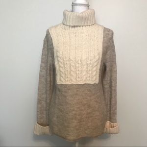 Tory Burch Alpaca Knit Turtle Neck Sweater